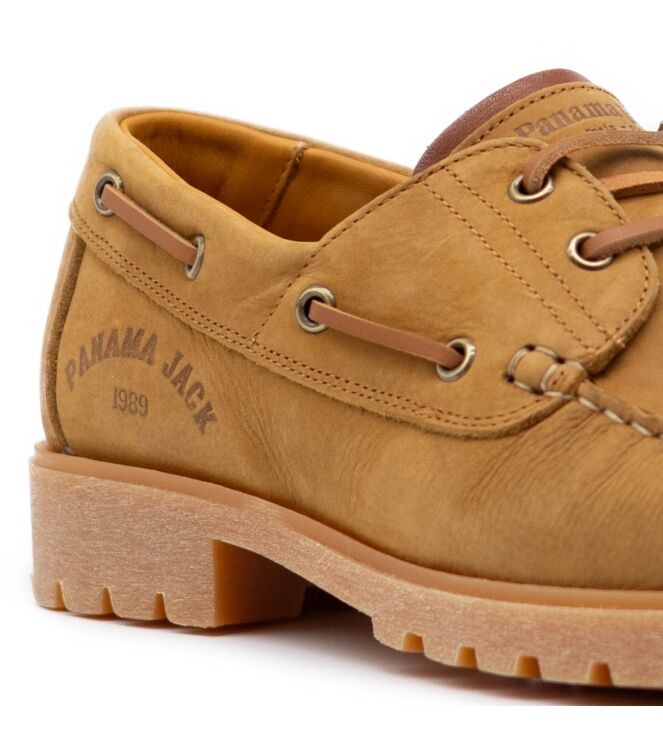 panama jack  Heren Instappers Rubberzolen Nat 