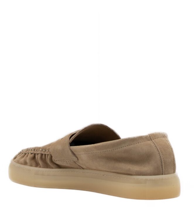 Copenhagen Studios  Heren Instapper Rubberzolen Beig 