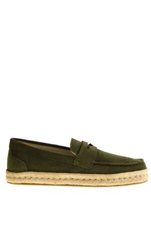 Toms heren instappers groen suede