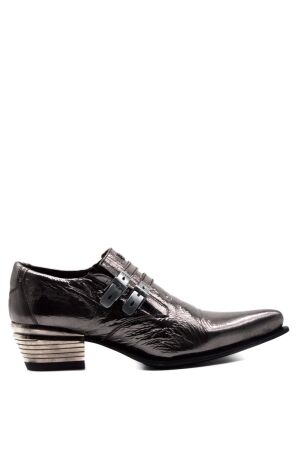 new rock New Rock Loafers Grey for Men
