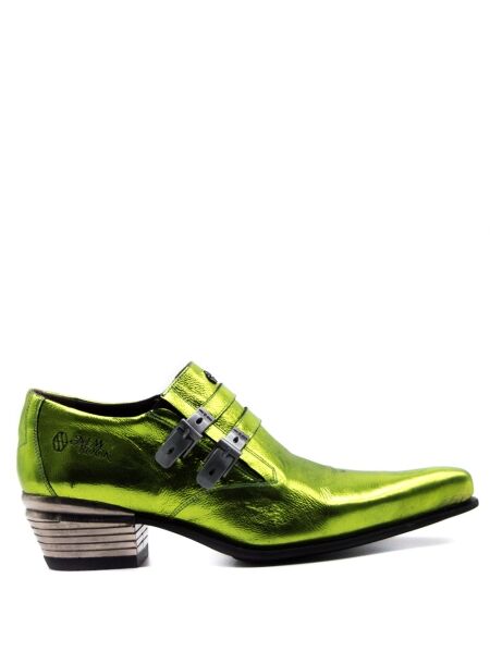New rock New Rock Loafers Green for Men 