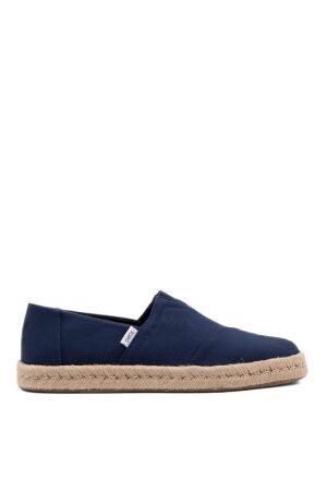 Toms heren slip-on rubberzolen blaue