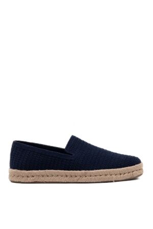Toms heren slip-on rubberzolen blauw