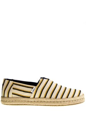 Toms heren slip-ons naturel combi