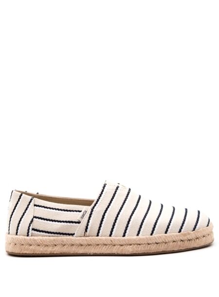 Toms Heren slip-ons cream strepen