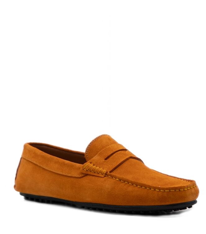 Belang Heren mocassins schoenen in Oranje online kopen