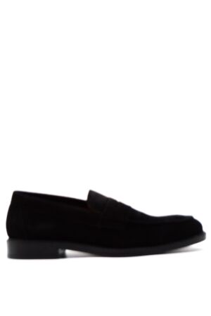 Angel Sansano heren mocassins zwart suede