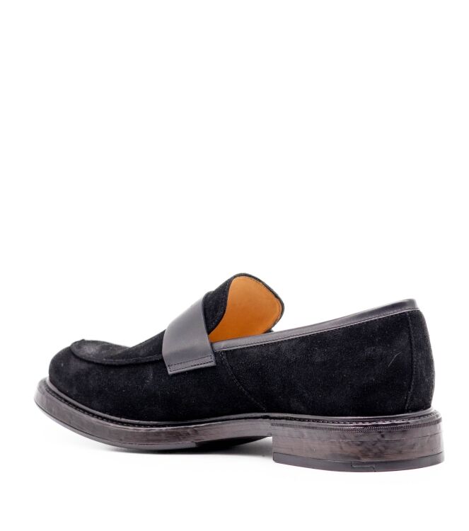 Conhpol Conhpol heren mocassins zwart suede Black Conhpol Heren mocassins schoenen in Zwart online kopen