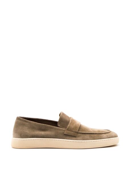 Rossano bisconti Heren mocassins grijs suede