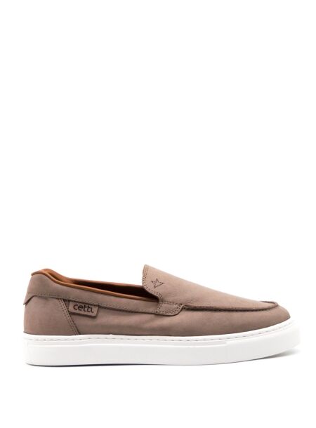 Cetti Heren mocassins taupe nubuck