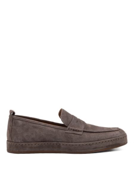 Melik Melik mocassins Shoes Taupe Suede for Men