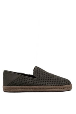Toms heren mocassins grijs suede