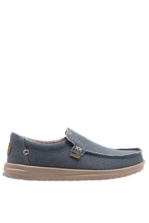 HeyDude heren mocassins blauw
