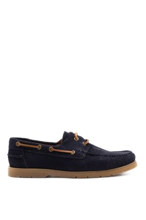 Angel Sansano heren mocassins blauw suede