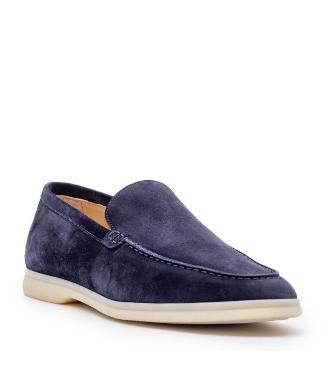 Rossano Bisconti Rossano Bisconti heren mocassin blauw Softy Blu 501 Rossano Bisconti Heren Mocassin Blauw