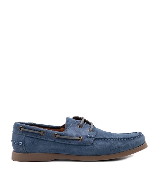 Belang Heren mocassins schoenen in Blauw online kopen