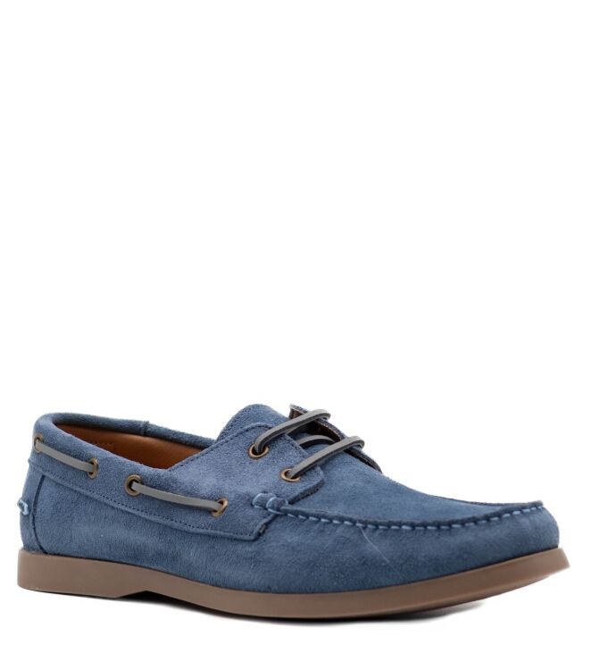 Belang Heren mocassins schoenen in Blauw online kopen