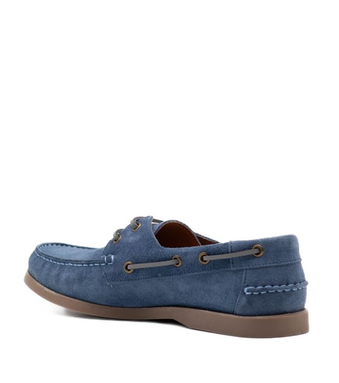 Belang Heren mocassins schoenen in Blauw online kopen