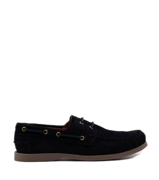 Belang Heren mocassins schoenen in Navy Blauw online kopen