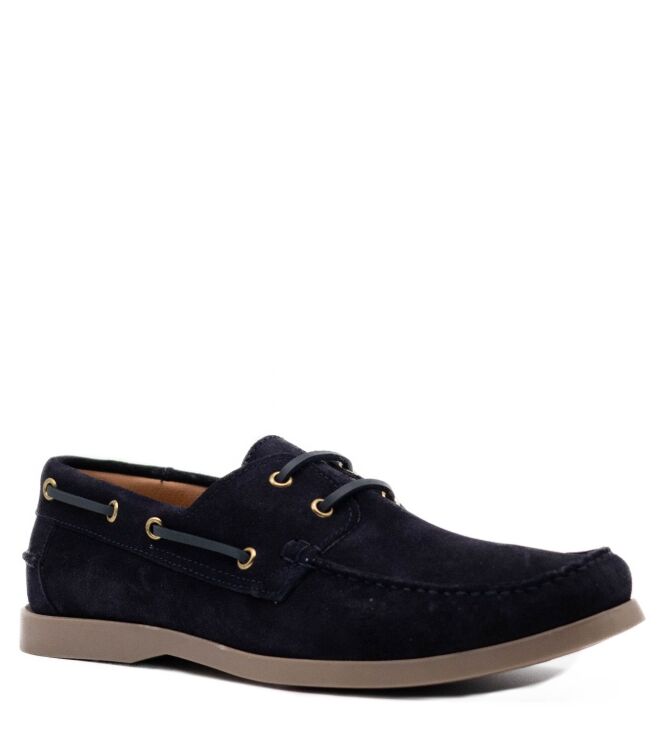 Belang Heren mocassins schoenen in Navy Blauw online kopen