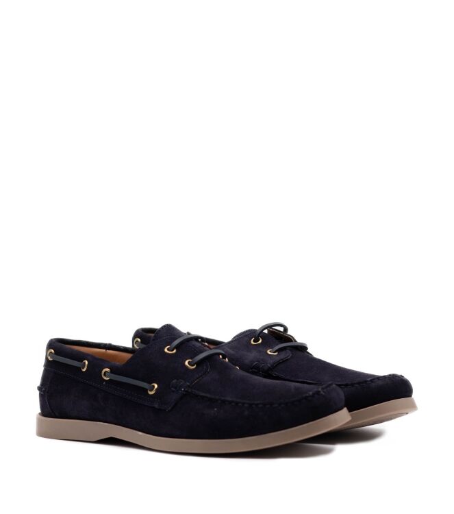 Belang Heren mocassins schoenen in Navy Blauw online kopen