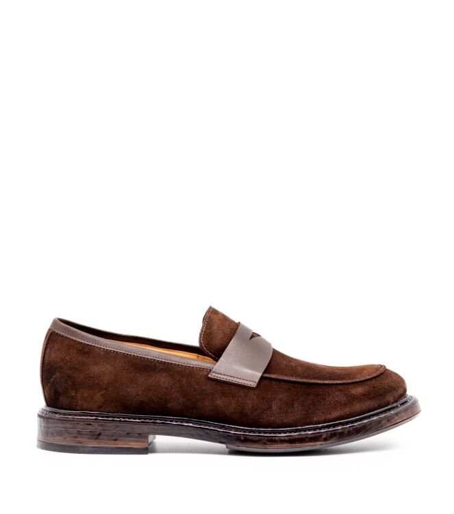 Conhpol Conhpol heren mocassins bruin suede Brown Conhpol Heren mocassins schoenen in Bruin online kopen