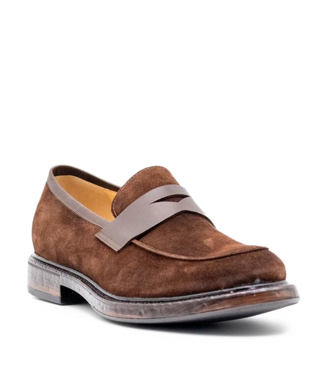 Conhpol Conhpol heren mocassins bruin suede Brown Conhpol Heren mocassins schoenen in Bruin online kopen