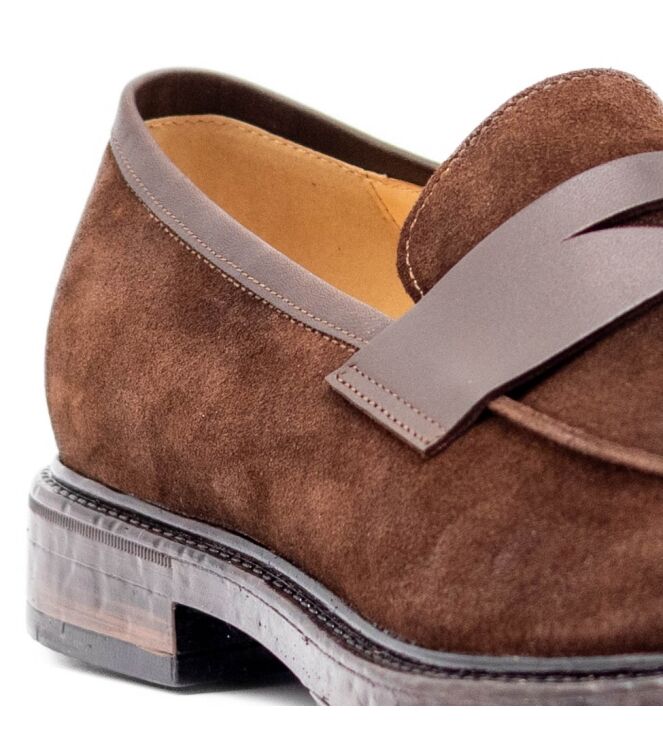 Conhpol Conhpol heren mocassins bruin suede Brown Conhpol Heren mocassins schoenen in Bruin online kopen