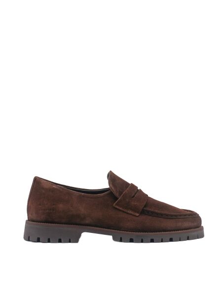 Copenhagen studios Heren mocassins bruin suede