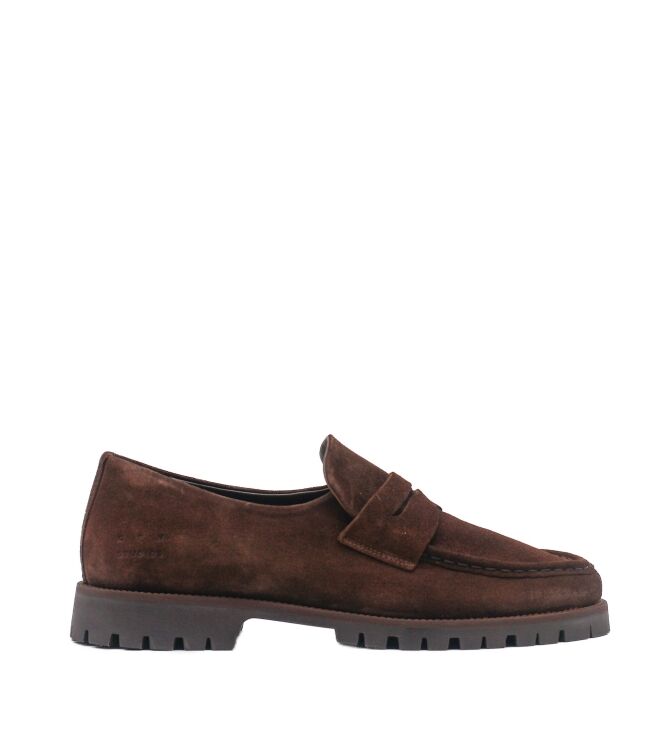 Copenhagen Studios Copenhagen Studios heren mocassins bruin suede Suede Chocolate Copenhagen Studios Heren Mocassins Bruin Suede