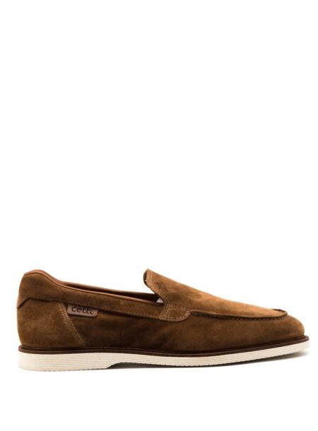 Cetti Heren mocassins naturel suede