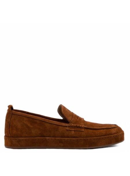 Melik Melik mocassins Shoes Cognac Suede for Men