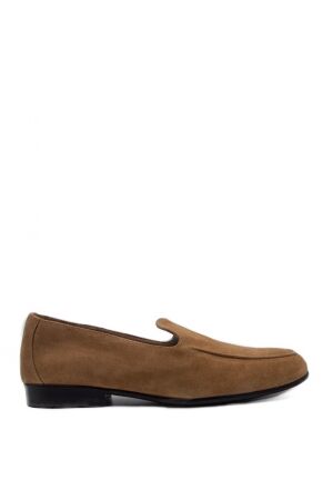 Angel sansano heren mocassins naturel suede
