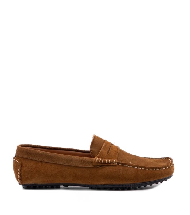 Belang Heren mocassins schoenen in Naturel online kopen