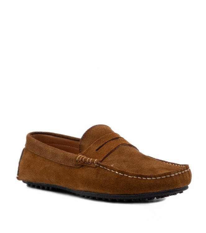 Belang Heren mocassins schoenen in Naturel online kopen