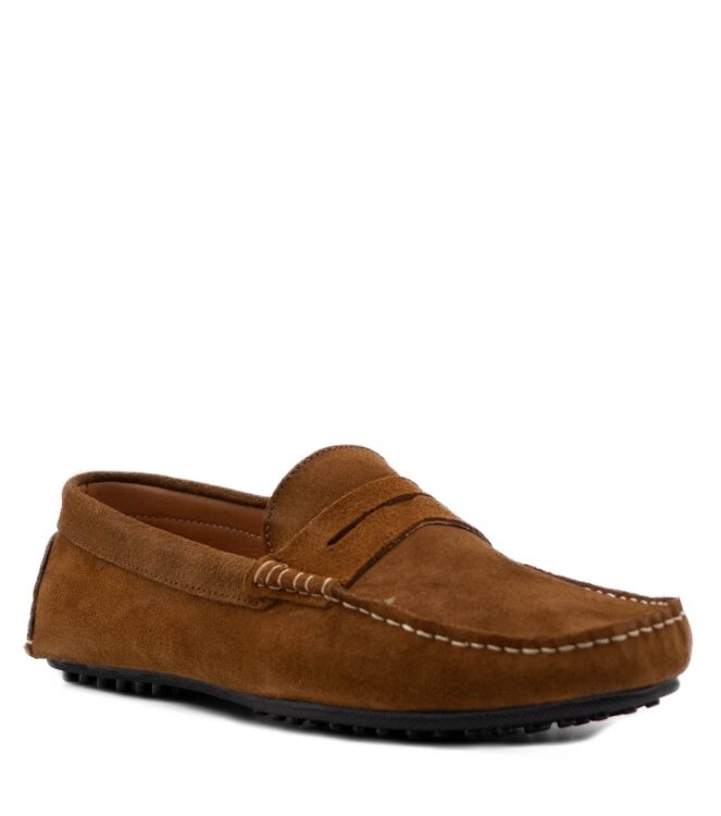 Belang Heren mocassins schoenen in Naturel online kopen