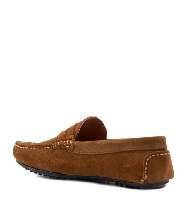 Belang Heren mocassins schoenen in Naturel online kopen