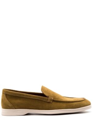 Mocassins Du Sud heren mocassins groen suede