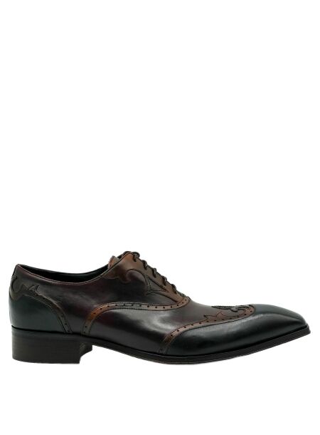 Jo ghost Heren veterschoenen blauw bruin