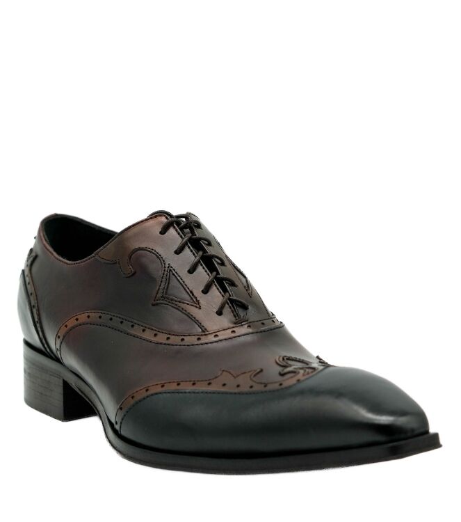 Jo Ghost Jo Ghost heren veterschoenen blauw bruin Parma Col Blu Jo Ghost Heren Nette Schoenen in Blauw online kopen