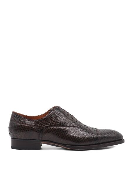 Sendra boots Heren veterschoenen bruin croco