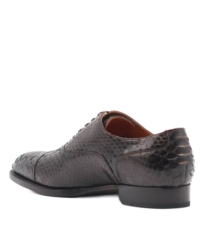 sendra boots  Heren Veterschoenen Bruin Croco 