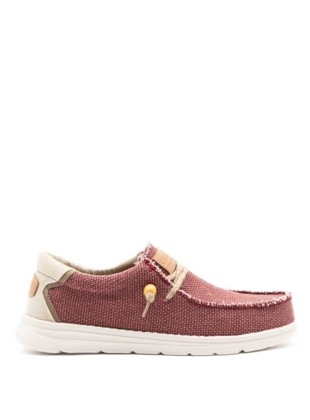 Koala bay Heren veterschoenen granaat rood
