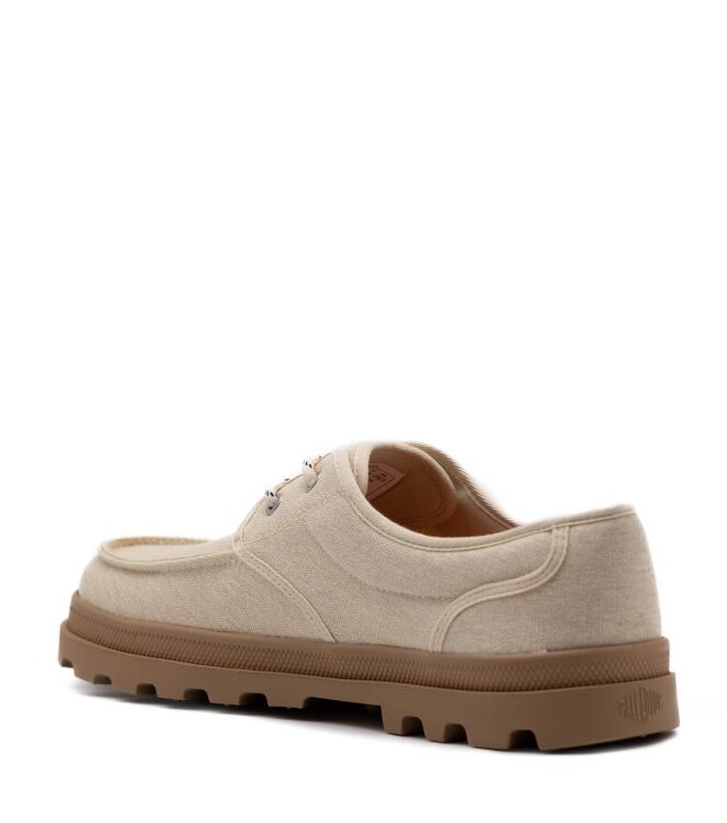 Palladium Palladium heren veterschoenen rubberzolen Dunelite Moc Cush Sahara Palladium Heren Lage Veterschoenen in Beige online kopen