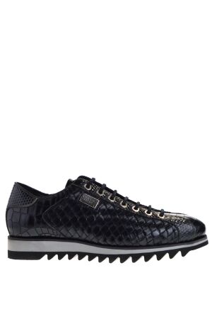 harris Harris Sneakers Black Crocco for Men