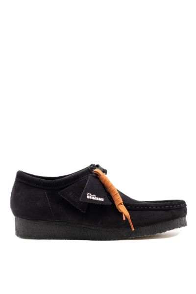 Clarks Originals heren veterschoenen zwart suede