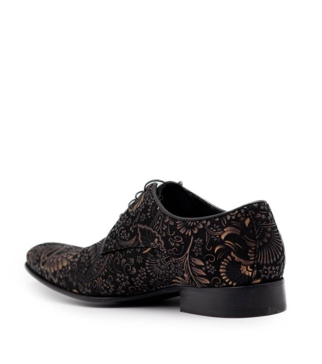 Conhpol Conhpol heren veterschoenen zwart combi Black Taft Shoes Heren Veterschoenen in Zwart online kopen