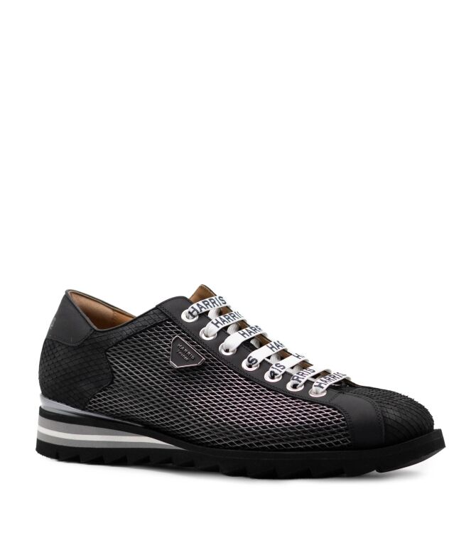 harris harris heren veterschoenen zwart Python Nero Matrix Nero harris Heren Veterschoenen Zwart