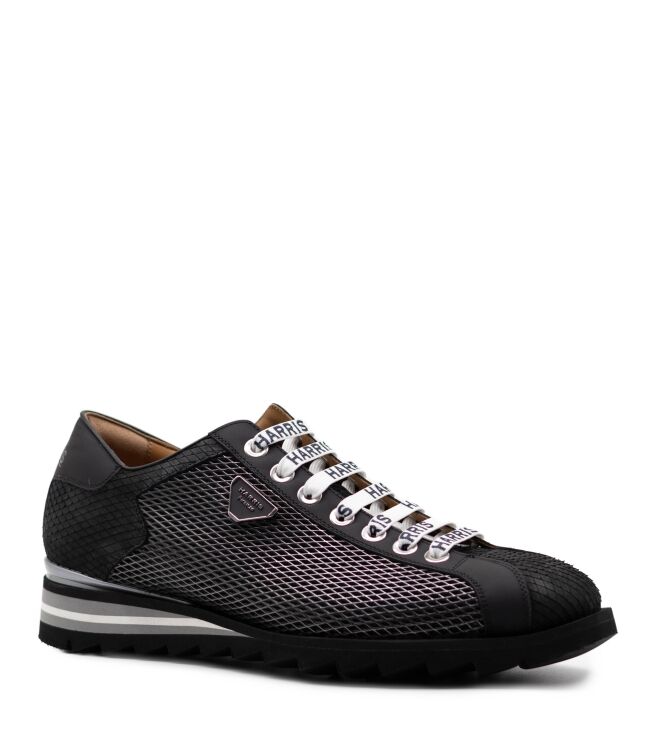 harris harris heren veterschoenen zwart Python Nero Matrix Nero harris Heren Veterschoenen Zwart