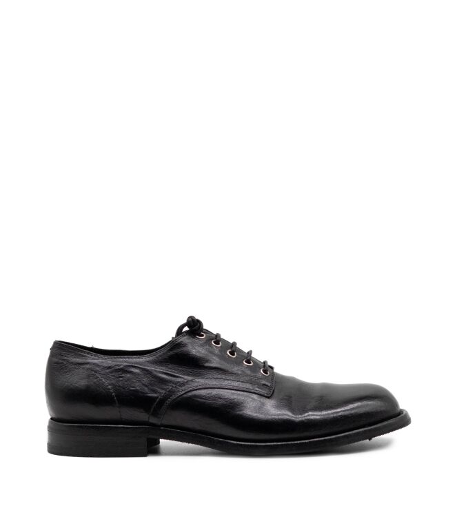 lemargo  Heren Veterschoenen Zwart 